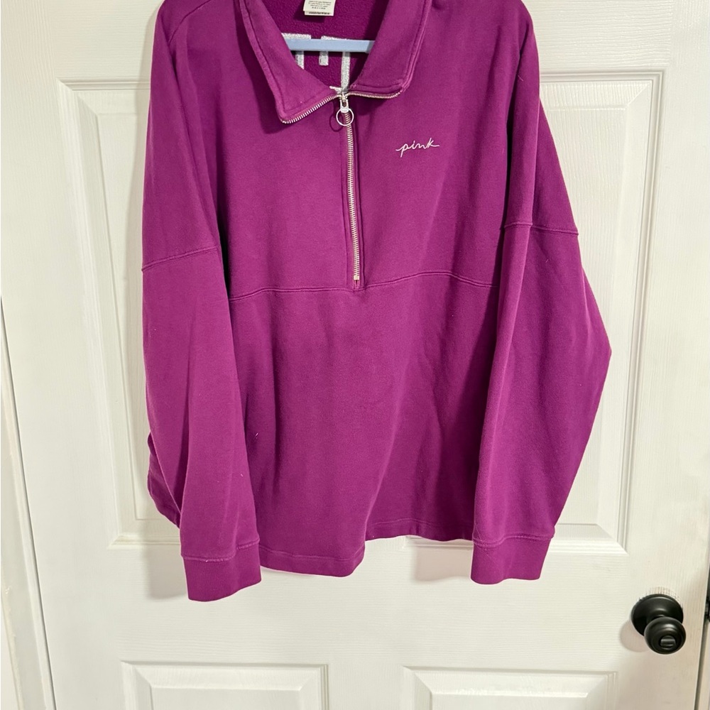 PINK Victoria's Secret Magenta Pullover